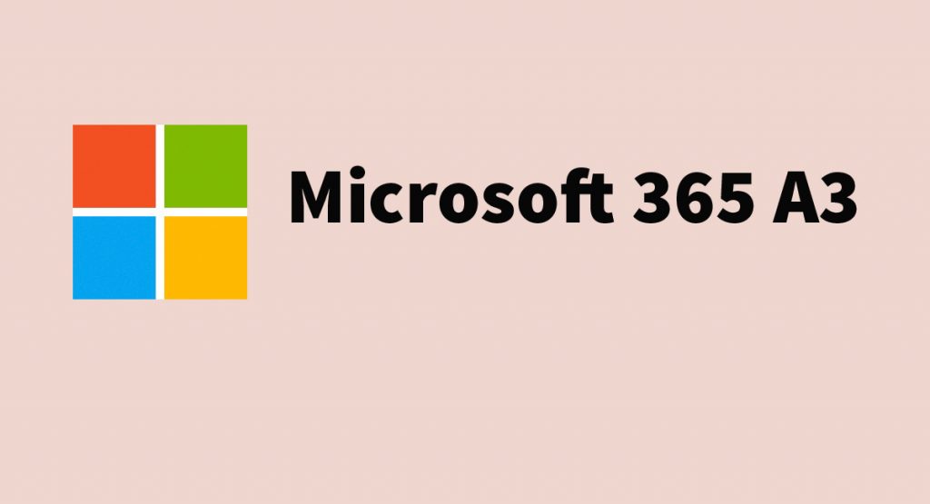 Microsoft 365 A3